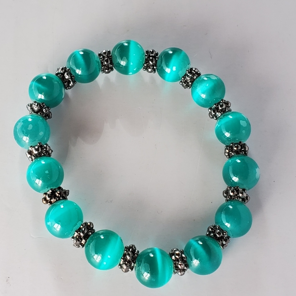 New Beaded bracelet, green